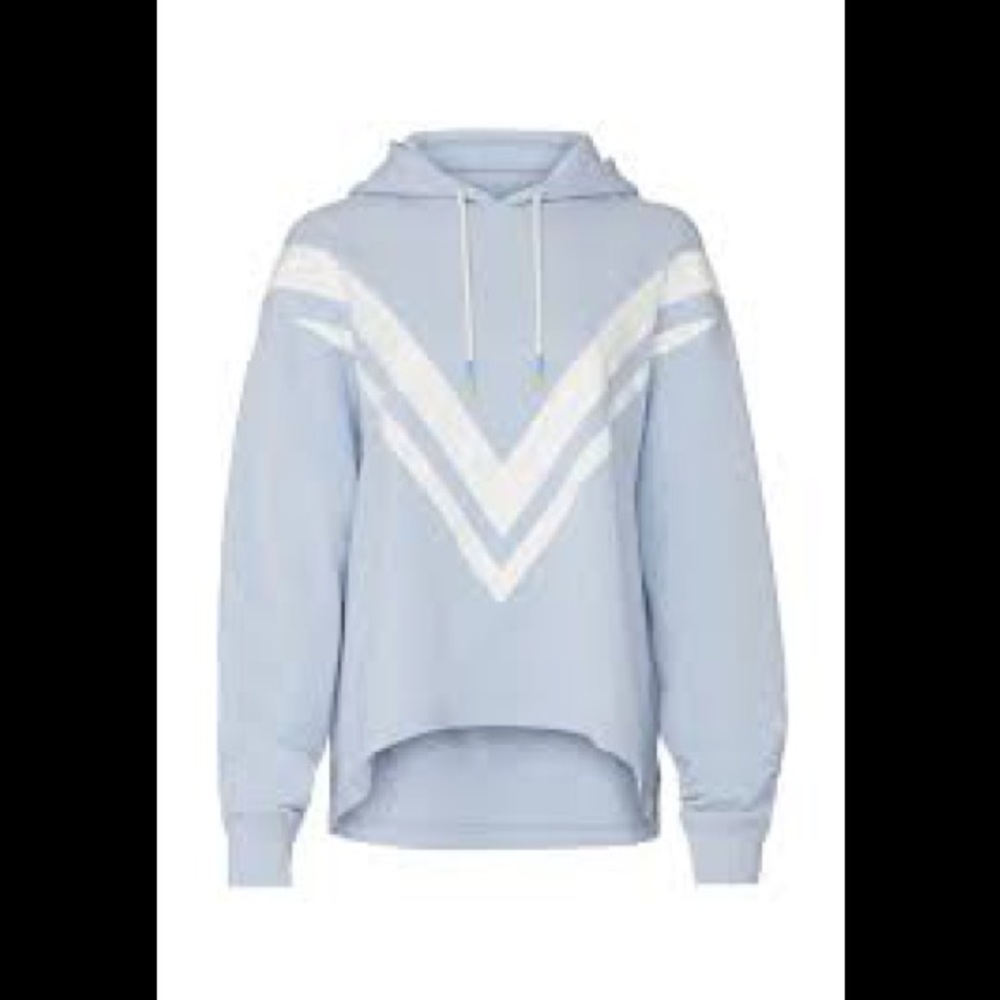 Tory Sport French Terry Chevron Hoodie